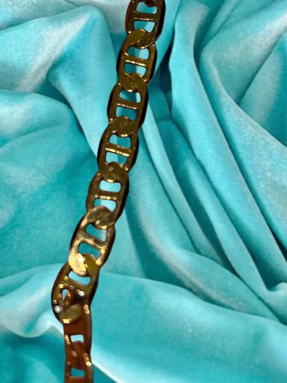 Gold Link Chain Necklace - Women's Jewelry